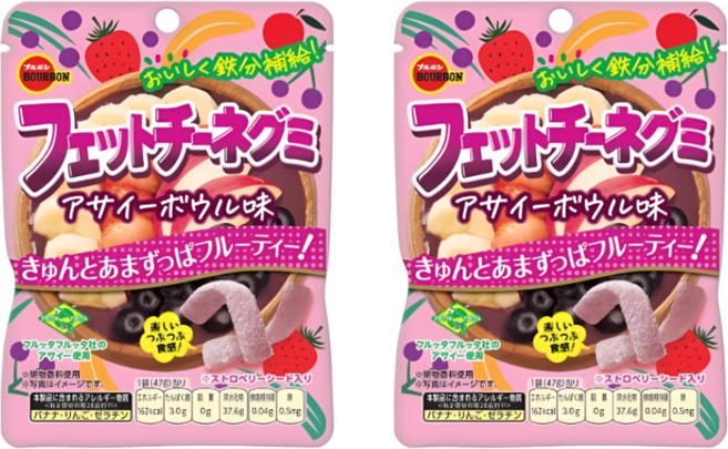 부르봉 페투치니 아사이볼, 2개, 47g