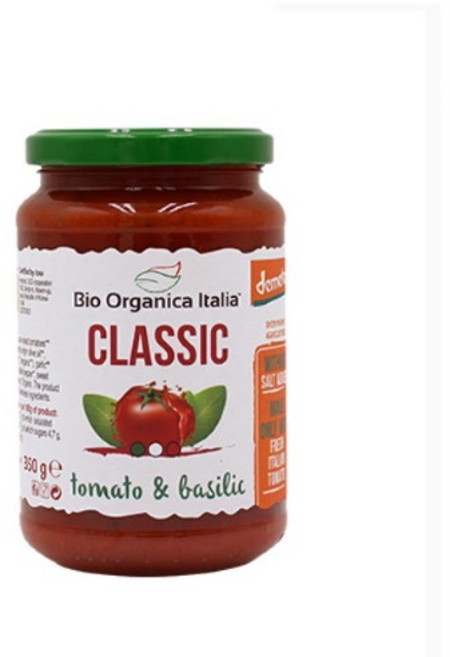 비오오가니카 유기농 바질 파스타 소스, 350g, 1개