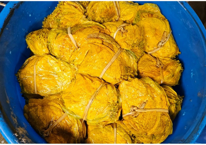 경주 장다미 삭힌 콩잎 3묶음~ (1묶음당 180g)