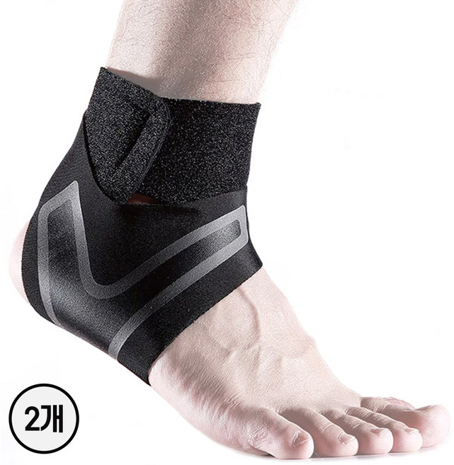 테이핑 초슬림 발목보호대 1+1, 좌+우, 1세트