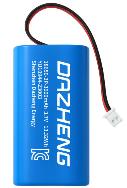 18650 리튬이온 배터리 충전지 3.7V 2P 3600mAh (P:병렬), 1개, 1개입