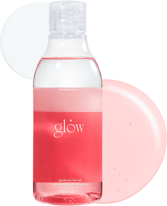 글로우 구아바 페이셜 클렌저, 1개, 190ml