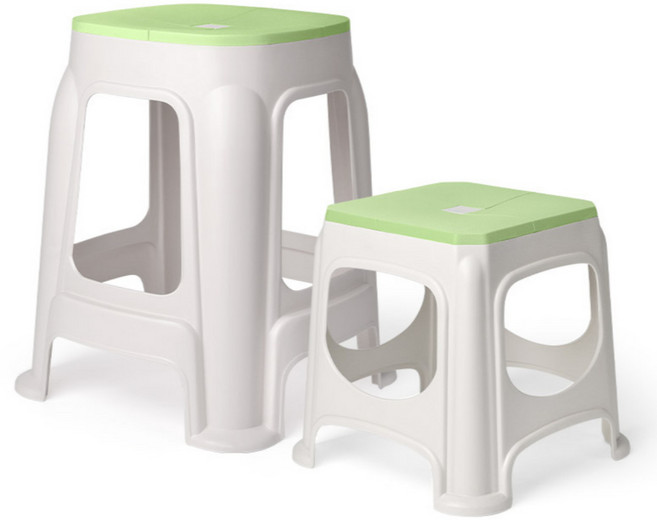 높은 목욕 욕실 의자, 중 그린, 1개