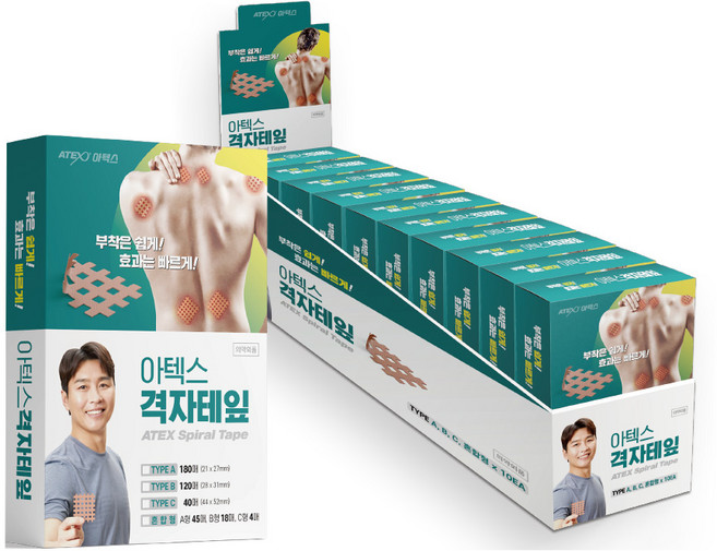 아텍스 격자테잎 혼합형, 67매, 10개