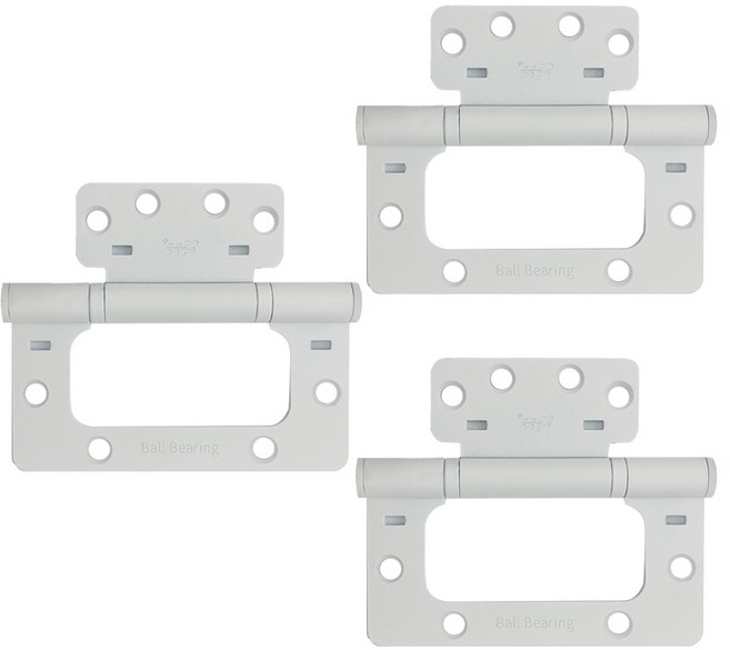 유피 이지경첩 방문용 목문용 화이트 UH-4350WH, 3개