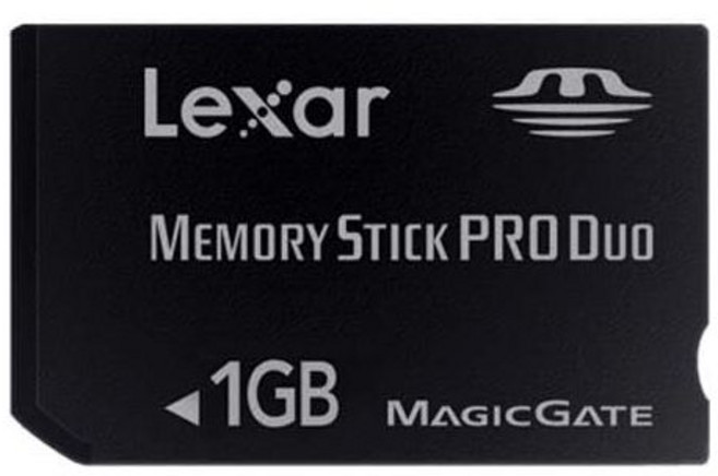 메모리 스틱 프로 듀오 1GB 40배속 게이밍용 (소매포장) MSDP1GB-40-658