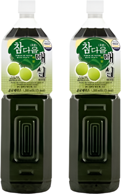 파낙스 참다음 매실원액, 2개, 1.5L