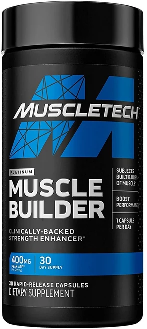 머슬테크 머슬 빌더 래피드 릴리즈 캡슐, 1개, 30정 - 쿠팡