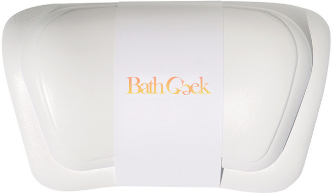 목욕덕후 건조가 필요없는 아쿠아 반신욕 스파필로우 욕조베개, 1개, 화이트