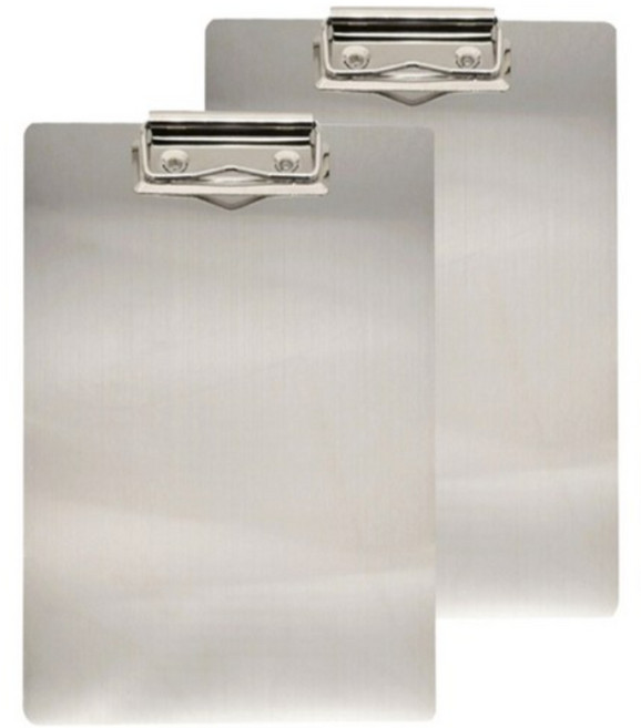 스테인레스 클립보드 B6 19.5 x 15 cm(소) 2개