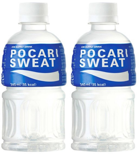 동아오츠카 포카리스웨트 무라벨 이온음료 스포츠 음료수 340ml 20페트 40페트, 20개