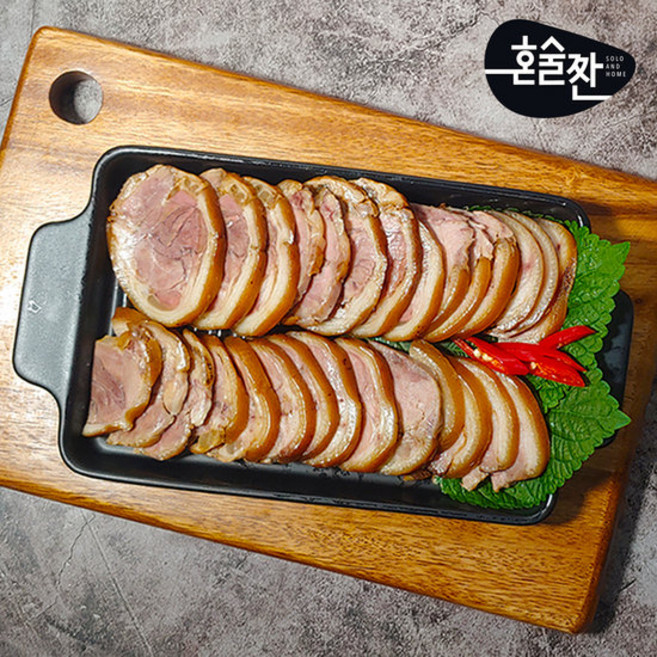 [혼술짠] 제주흑돼지 순살족발 500g, 1개