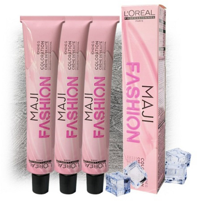 로레알 마지렐 마지패션 매트 염색약 50ml + 산화제 증정, 매트&쿨커버 8.1 미네랄블루