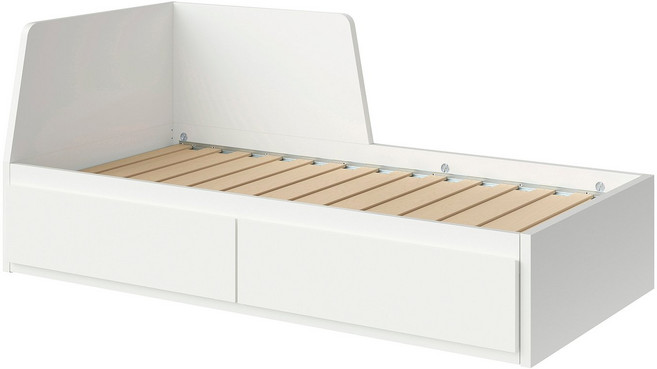 이케아 플레케 서랍형 데이베드프레임 싱글, 화이트