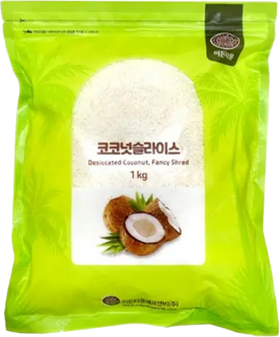 이든 건조코코넛슬라이스, 1kg, 1개