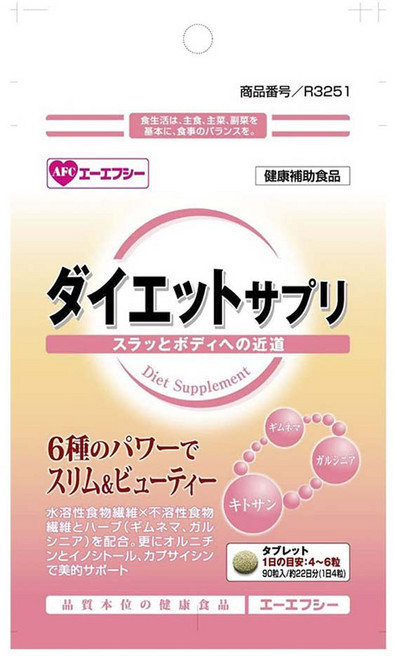 에이에프씨 다이어트 서플리먼트 타블렛, 1개, 90정