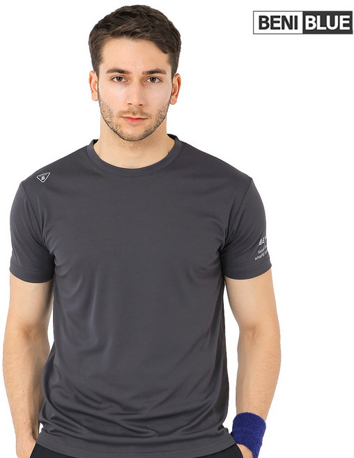 베니블루 베니숄더 쿨티셔츠_B22TS401