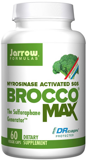 Jarrow FORMULAS 賈羅公式 BroccoMax綠花椰萃取素食膠囊, 60顆, 1罐