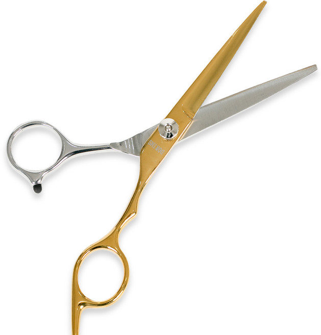 두림스 프리미엄 미용 가위 골드 실버, 1개, 골드실버