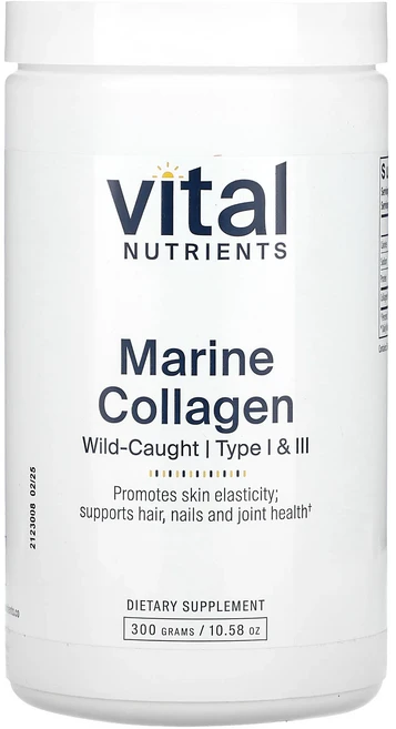 몸관리하세요 겨울입니다 Vital Nutrients 해양 콜라겐 자연산 I & III형 300g(10.58oz) 특별관리진행, VitalNutrients해양콜라겐자연산IIII형300, 300g, 1 - 쿠팡