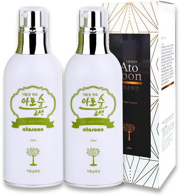 상상바이오 아토순로션 120ml, 2개