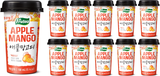 푸르티 애플망고 컵 190ml 20개