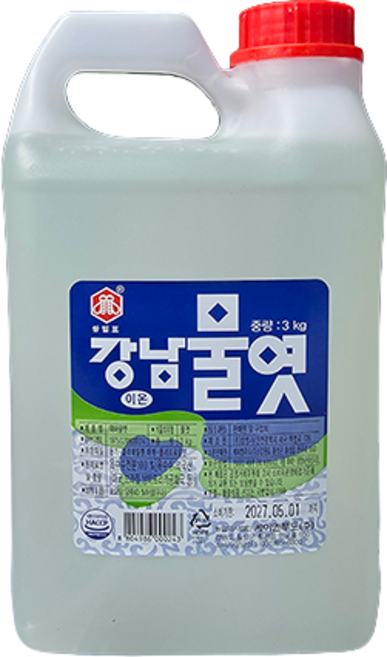 강남식품 강남 이온 물엿, 1개, 3kg