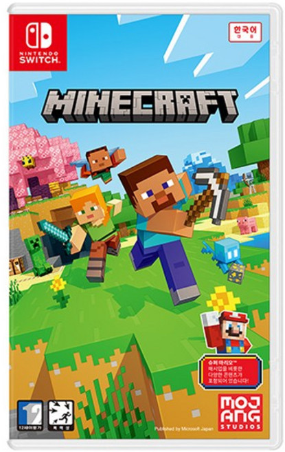 닌텐도 스위치 마인크래프트 국내 정식 발매판, (새상품)닌텐도 한글판 마인크래프트