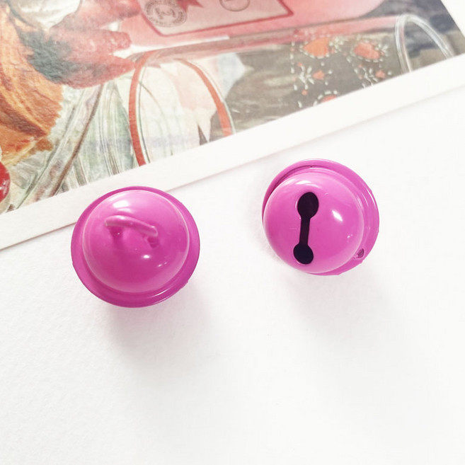 헤세드 4개) 18mm 컬러방울 딸랑이 방울 방울장식, 4개, 핑크