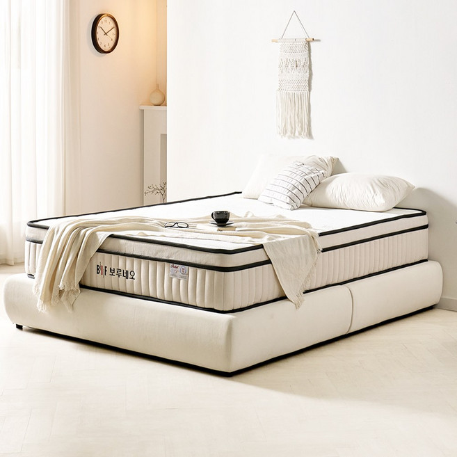 보루네오 제니아 허리에 좋은 프리미엄 호텔용 독립스프링유로탑 양면메모리폼 매트리스 SS Q SK 25cm 방문설치, 04.하이브 독립스프링 Q