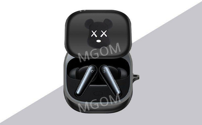 사운드코어 리버티5 호환 케이스 실리콘 커버 보호 무선 Soundcore Liberty5, 블랙(케이스만), 1개