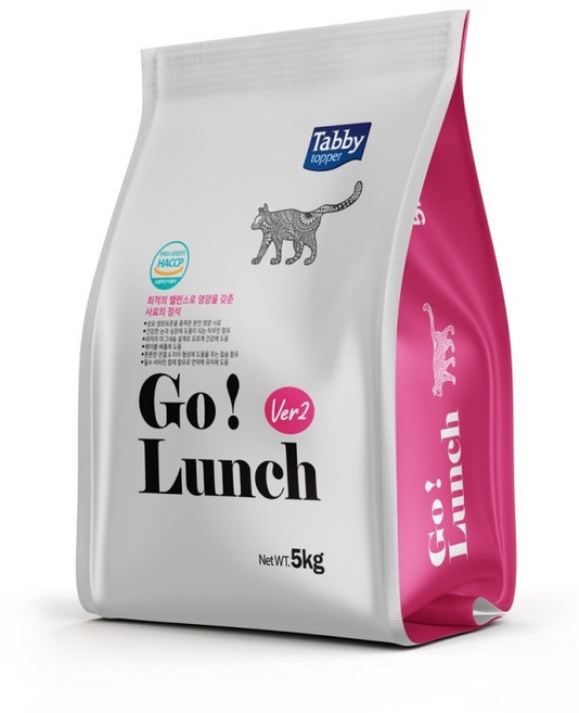 테비 고(Go)런치 고양이사료 5kg, 1개, 닭