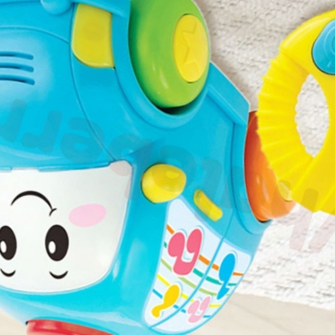 R/C 무선자동차 2세 2개월 아기돌선물 유아 아기멜로디장난감 4개월