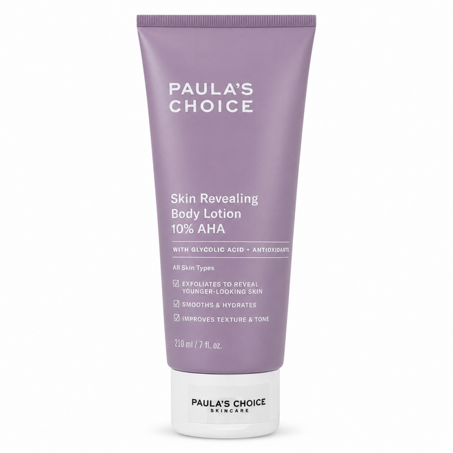 PAULA'S CHOICE Skin Revealing Body Lotion 10% AHA 煥膚身體乳, 1個, 210ml