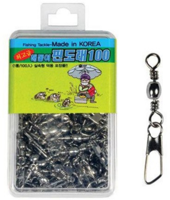 피싱굿즈 NO057 해동이 핀도래 100개
