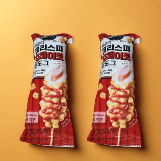 애슐리 크리스피 포테이토 핫도그, 16개, 80g