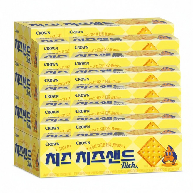 치즈샌드 Rich 45g x 24(1박스), 1박스