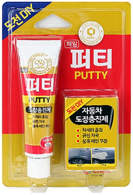 제일케미컬 차량보수용 퍼티 빠데 도색용품, 90g, 2개