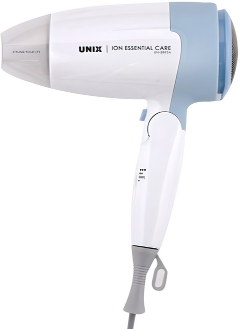 유닉스 에센셜 케어 헤어 드라이어 해피윈디, UN-2895A, 혼합 색상