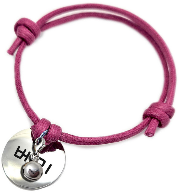 방울인식표 각인목걸이 고양이 강아지 이름표, 04.방울&핫핑크, 1개