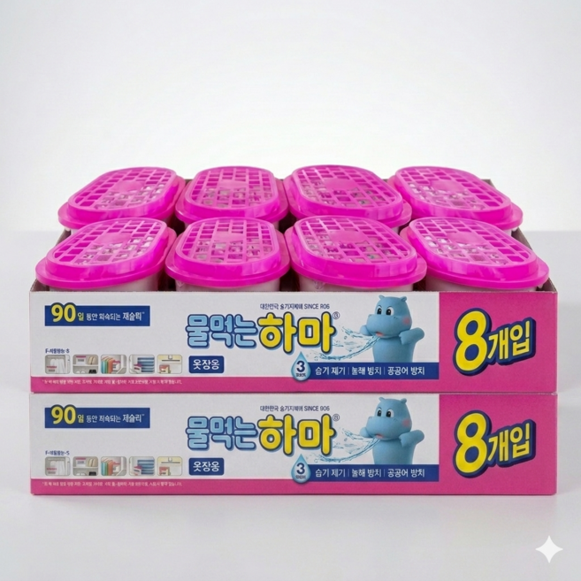 물먹는하마 옷장용 제습제 300g 16개