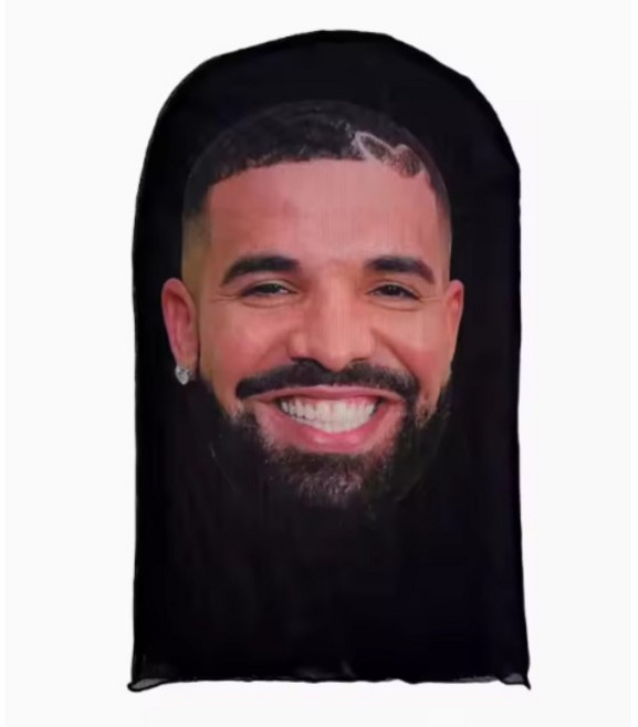 칸예마스크 캐릭터가면 복면마스크 가면 쓸데없는선물 칸예복면, 드레이크, 1개