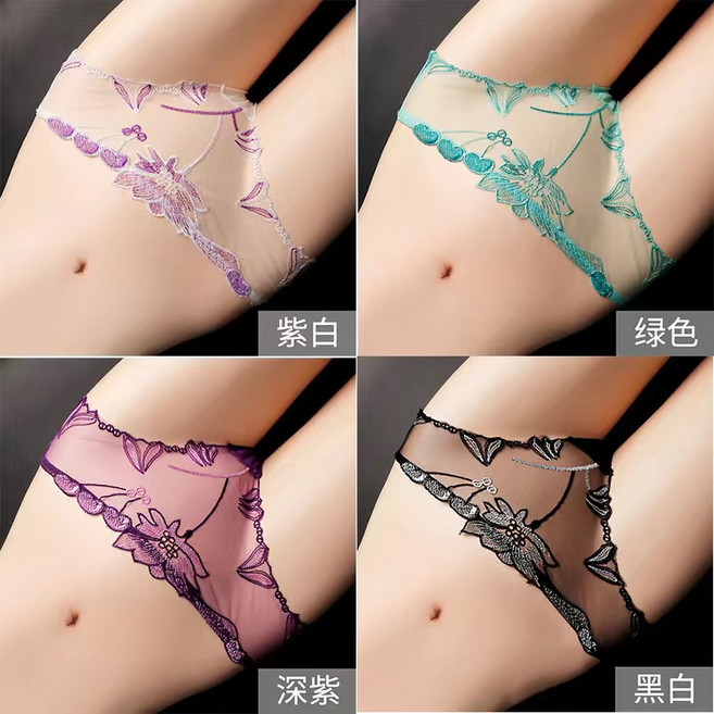 UNBAISER-레이스팬티 컴포트라인 2종 4종 세트