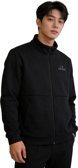 아이더 남성 간절기 베이직 트레이닝 집업 (정상가 155 000원)