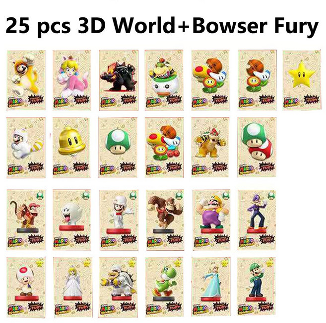 메트로이드 5 카드 드레드 사무스 리턴스 젤다 툴린 유노보 시돈 리주 NS 스위치용 NFC ntag, 25 pcs World