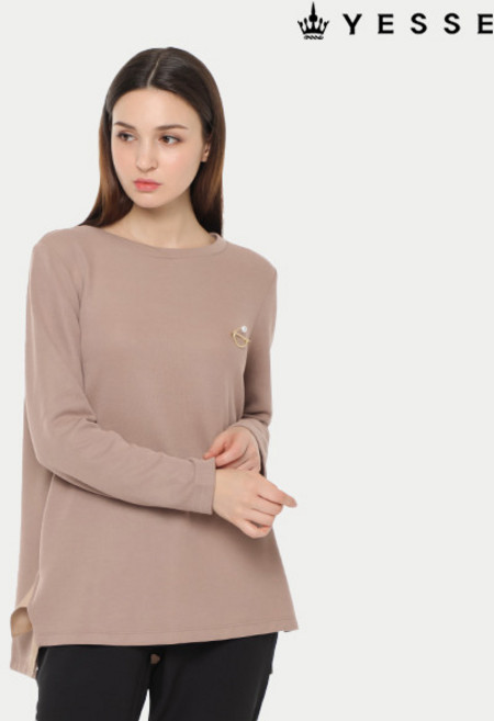 마르조 예쎄 로제니트블라우스 베이지_YEFFBLP0235