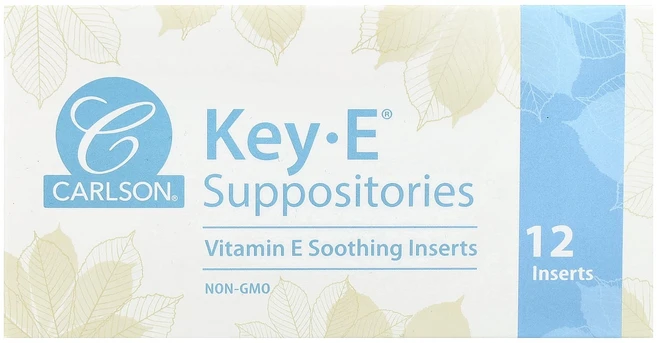 특별한효과 Carlson Key-E® 좌약 12개입 곧일시품절됩니다, Carlson KeyE 좌약 12개입 - 쿠팡