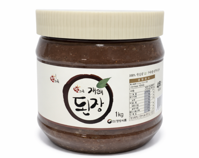 국산메주 창녕재래된장, 4개, 1kg