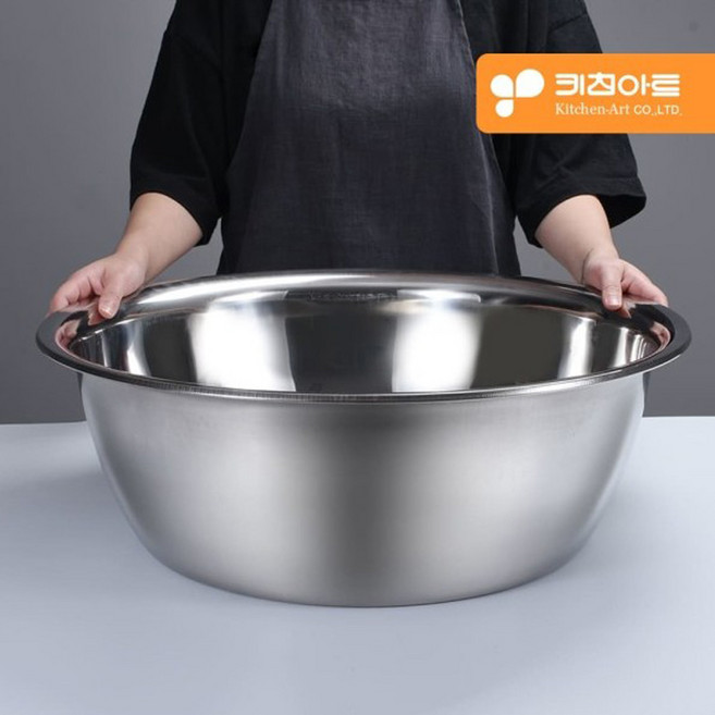 굿즈팡팡 대용량 김장 김치 스텐다라이+고무장갑, 1개