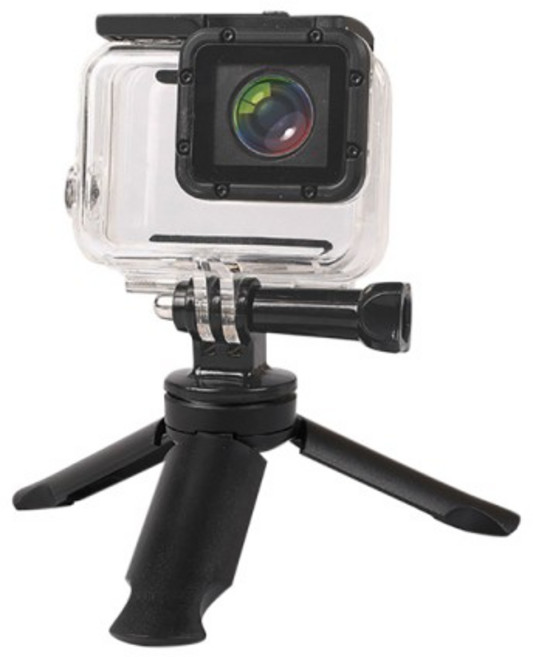 DJI OSMO Mobile 2 용 삼각대 Gopro 액션 카메라 핸드 짐벌 폰 안정기 홀더 스탠드 1/4 ''FeiYu Zhiyun, [01] 옵션1, 1개